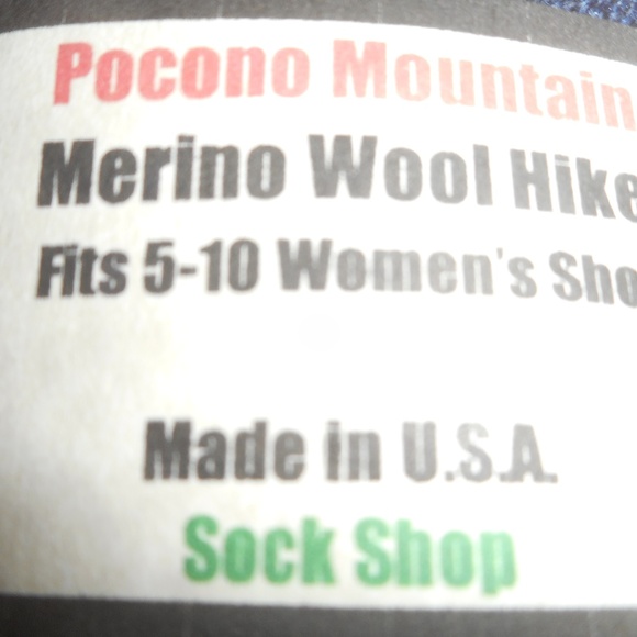1 Pair Womens 82% Merino Wool Socks 5-10 - Picture 3 of 4